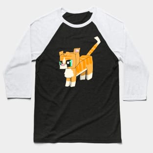 Orange cat Baseball T-Shirt